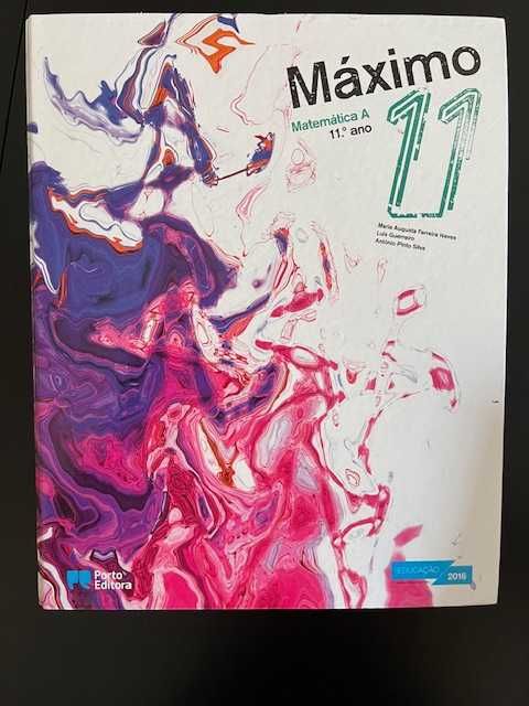 Máximo 11 - Matemática A - 11º ano - Projecto Professor - Novo
