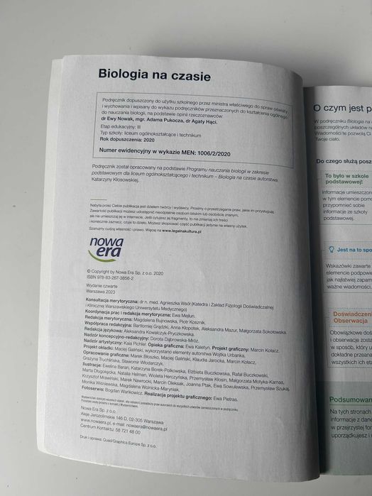 Biologia na czasie 2 (Nowa Era) — podręcznik do biologii