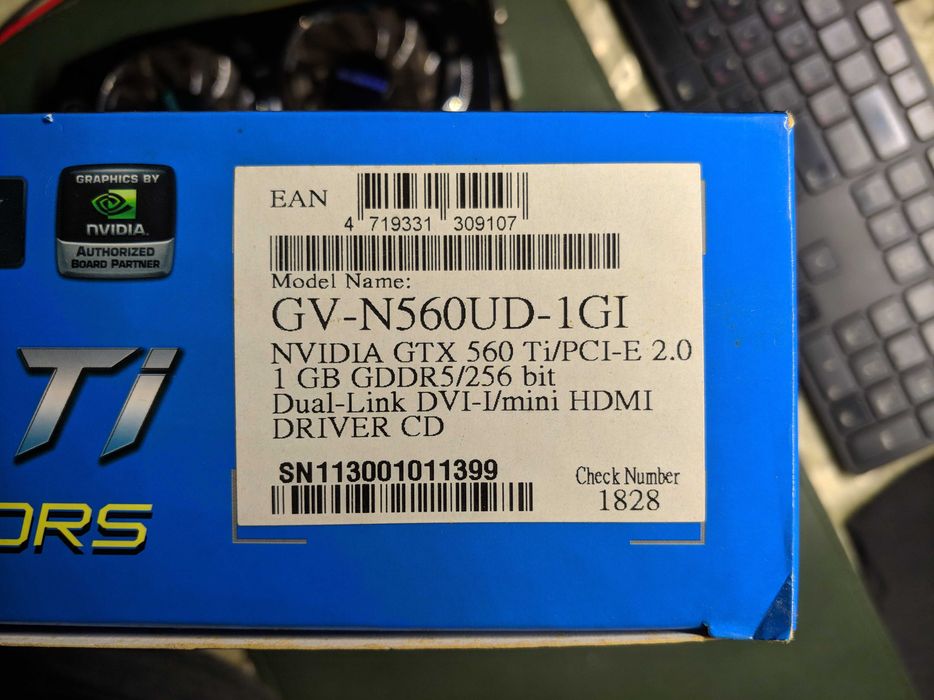 Gigabyte Gtx 560 Ti на ремонт или з/ч
