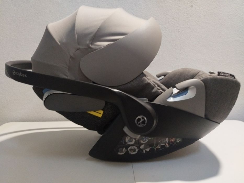 Carrinho e ovo e adaptador cybex