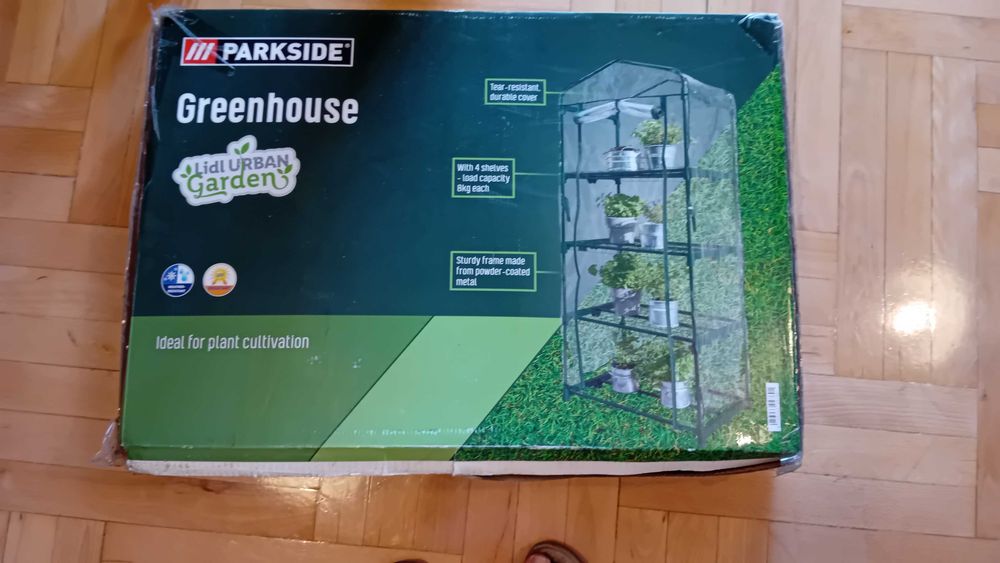 Mini szklarnia Parkside Lidl