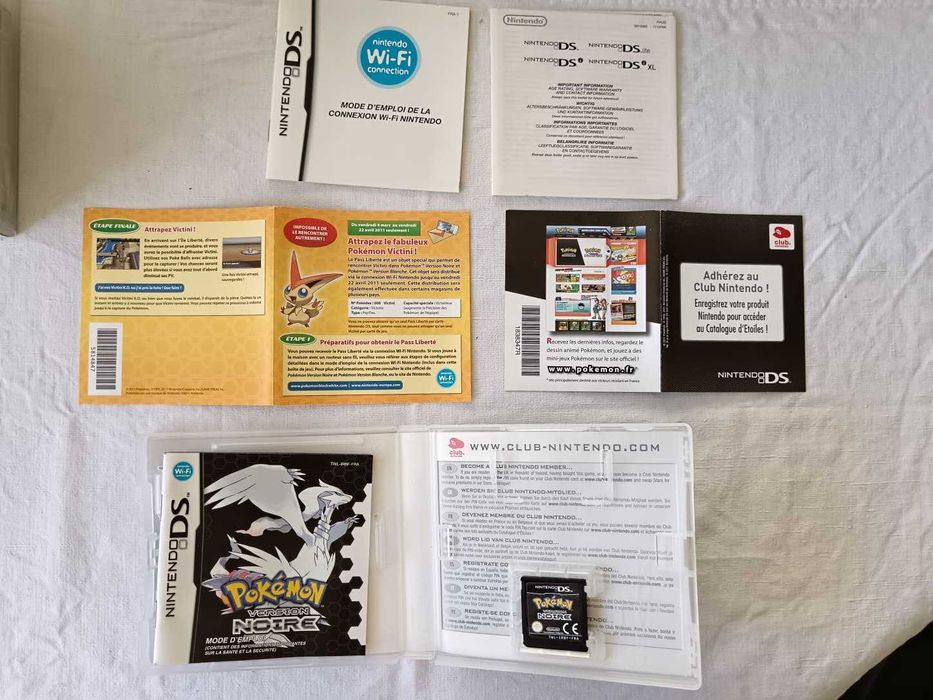 Pokémon Black [Nintendo DS, 2011] Complete | Authentic | Tested | PAL