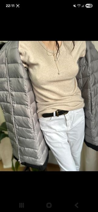 Plaszcz Ochnik jenot puch naturalny