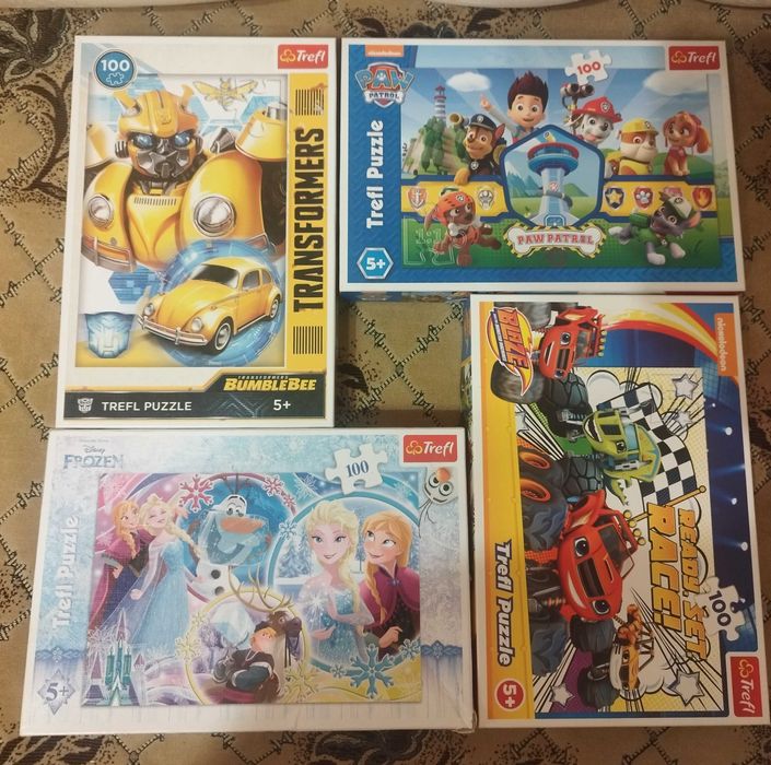 Пазли Trefl, 100 деталей (5+)