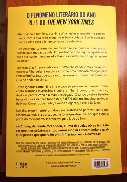 A Criada - Livro Best Seller