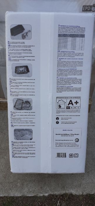 Izolacja cieplna, celuloza do ręcznego docieplania Thermofloc - paleta