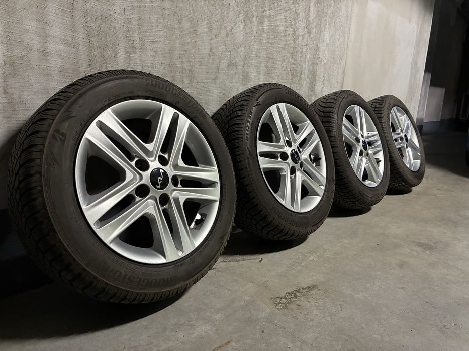 Alufelgi Kia Ceed 16” 5x114,3 + TPMS + opony zimowe Bridgestone Blizza
