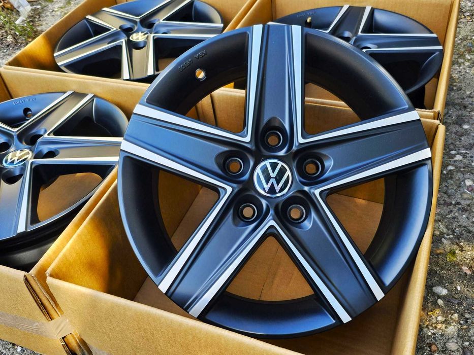 Alufelgi do VW T5 T6 T6.1 T7 Amarok Multivan Caravelle 5x120 16 ET45 6,5 Aluett Niemieckie Germany Solidne