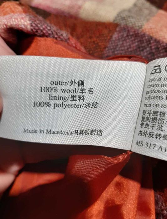 Жіноча тепла спідниця в клітинку Laura Ashley (оригінал)