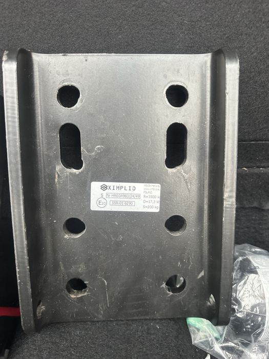 Hak i wzmocnienie 3500kg