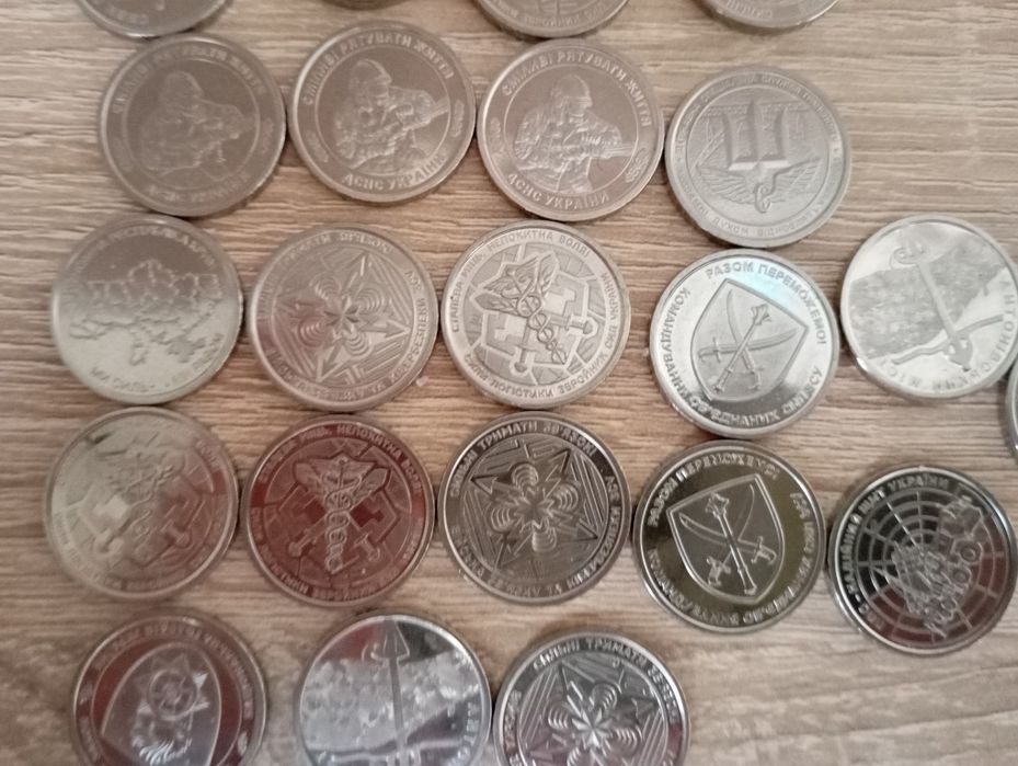Продам монети з областями