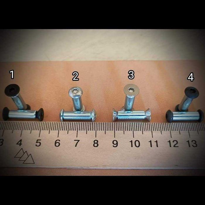 Стяжные винты для ножей с накладками.