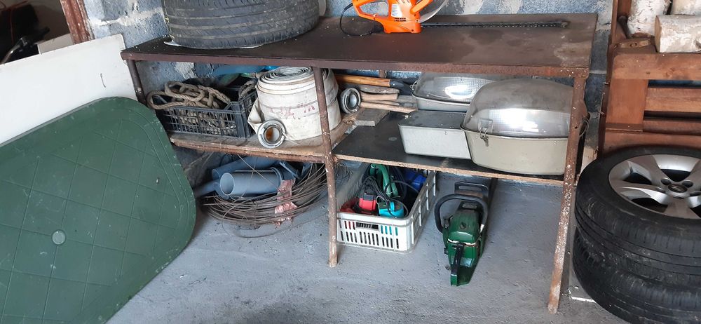 Stół warsztatowy mocny metalowy