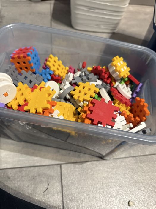 Klocki Marioneks wafle duzy zestaw  piankowe