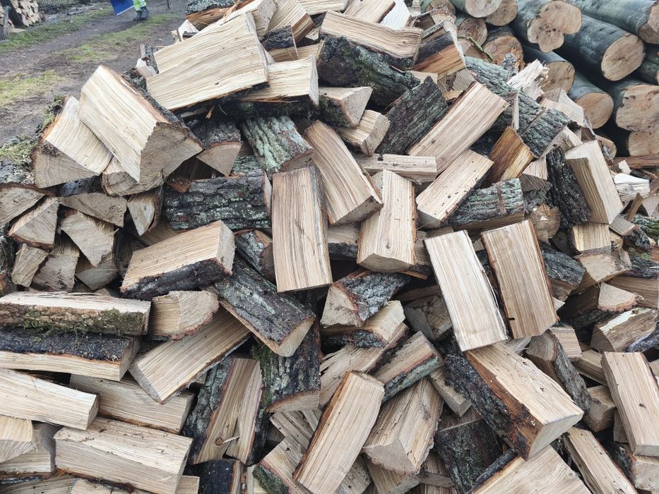 Drewno kominkowe liściaste: buk,dab