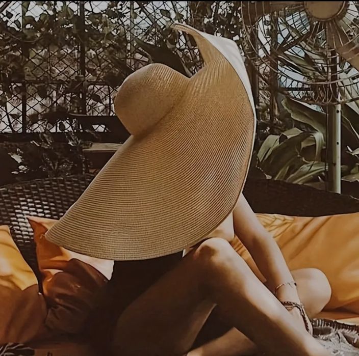 Стильная Шляпа Летняя.