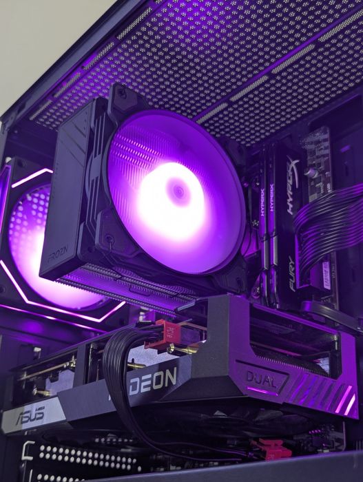 Ігровий ПК RX 6600 • R5 3600 • 16GB • 1TB SSD+HDD