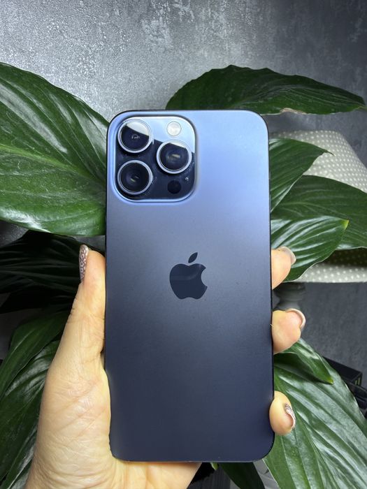 Iphone 15 pro max Blue Titanium айфон