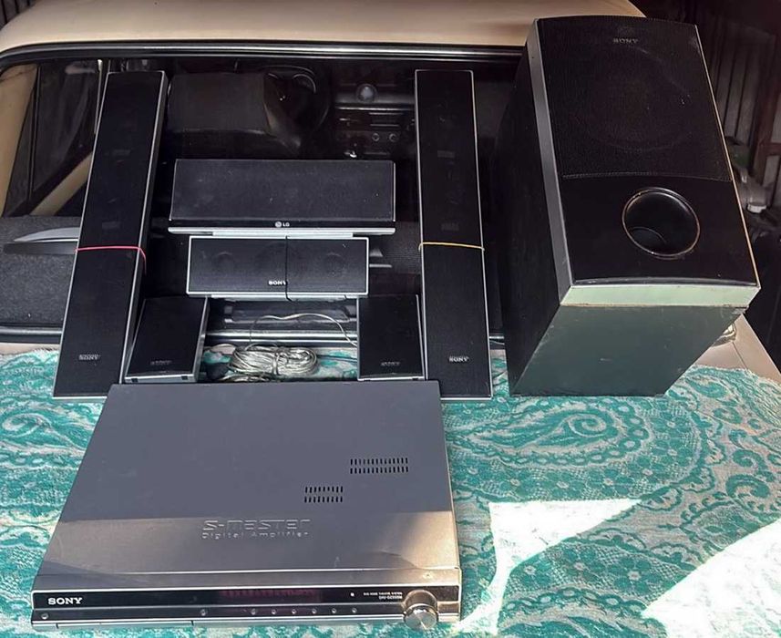 Продам 5.1 акустику и проигрыватель Sony