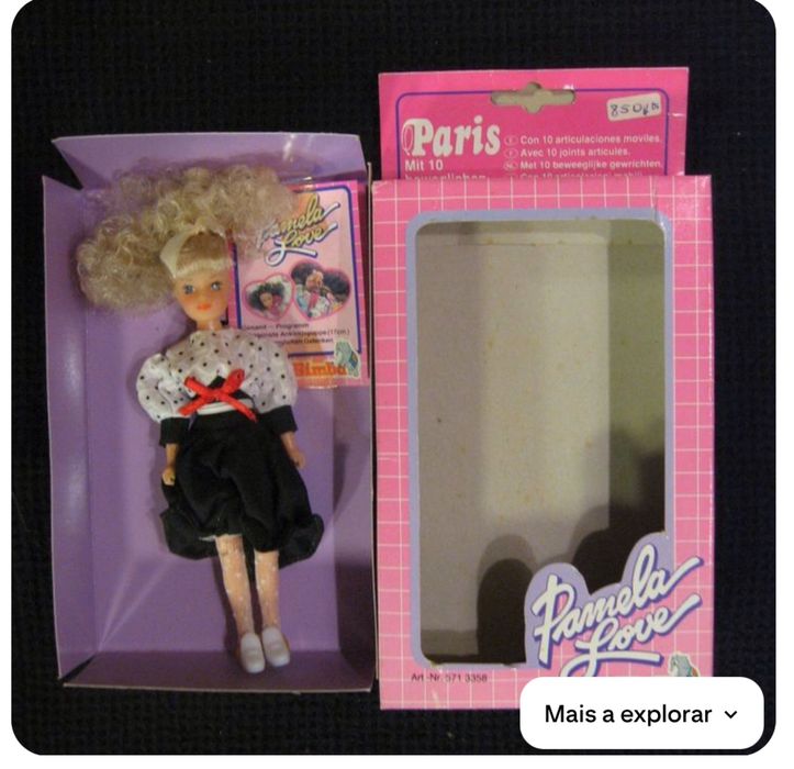 Boneca Pamela Love SIMBA Toys 1983