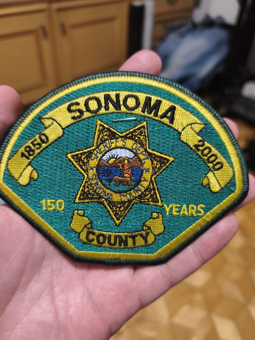 Naszywka USA Sonoma county