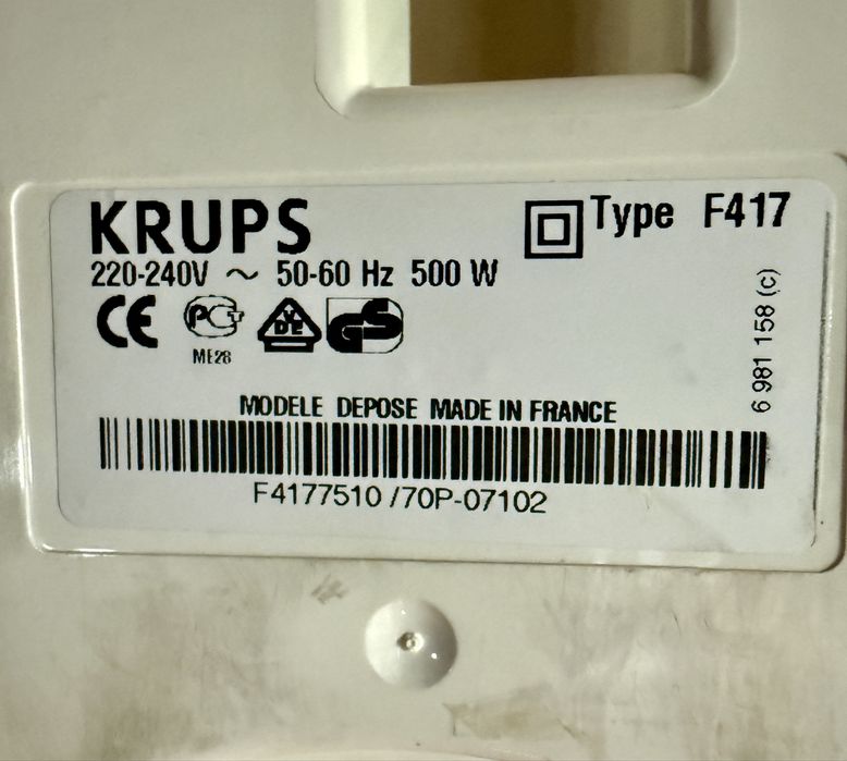 Batedeira multifunções KRUPS