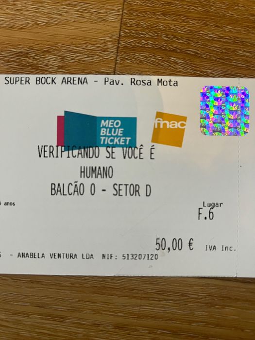 Bilhetes Ricardo Araújo Pereira