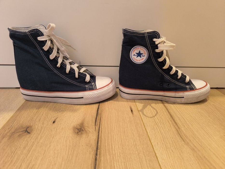 Wysokie trampki/sneakersy koturn Vices Star Limited Edition