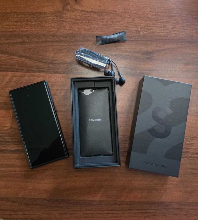 Samsung Galaxy S22 Ultra 5G 512GB – Phantom Black | Komplet | Faktura