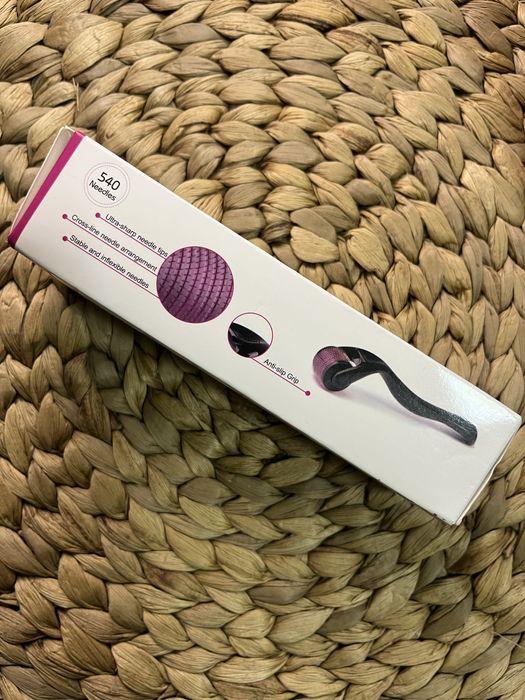 Minoxidil kirkland caixa selada + dermaroler