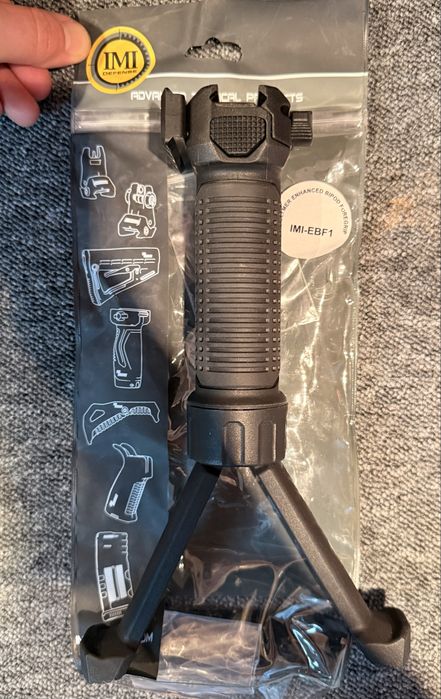 Bipod IMI defense, ar15, dwójnóg, chwyt przedni