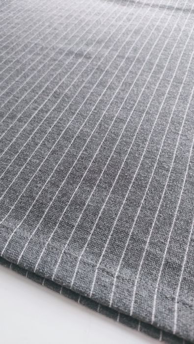 Bershka spódnica w paski szara S 36