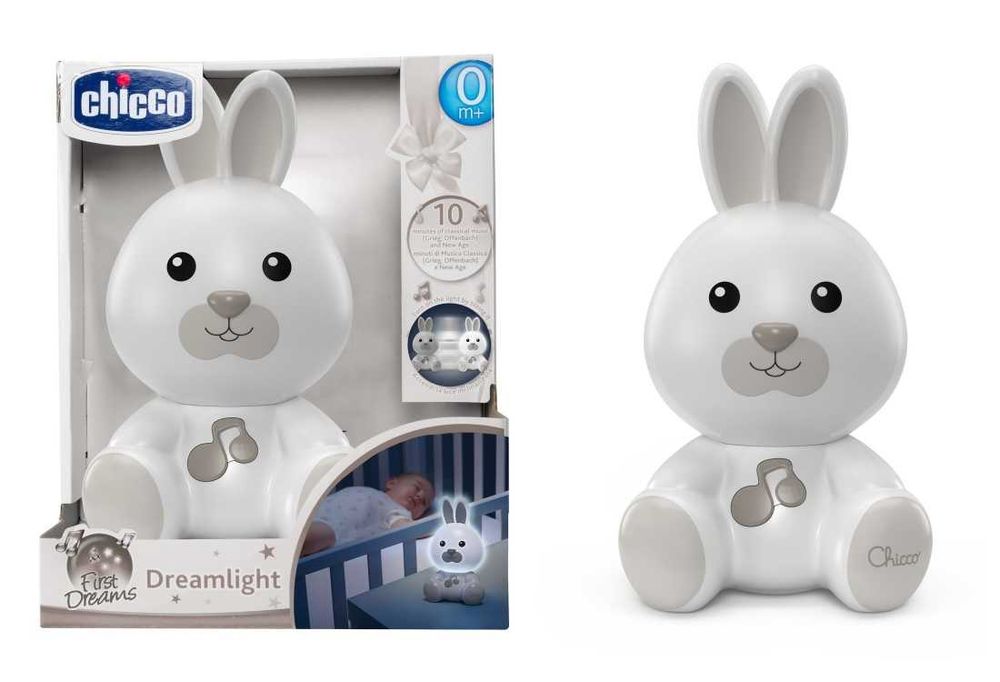 Lampka nocna i melodie, Słodkie Sny do pokoju maluszka CHICCO PREZENT