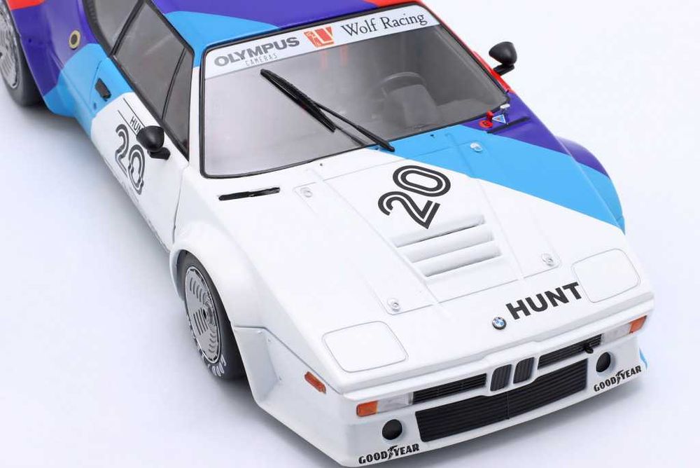 Model 1:18 Werk83 BMW M1 Procar #20 Donington Park 1979 James Hunt