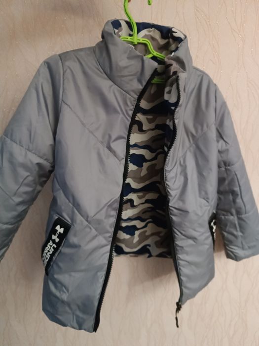 куртка весна-осінь двостороння122-128