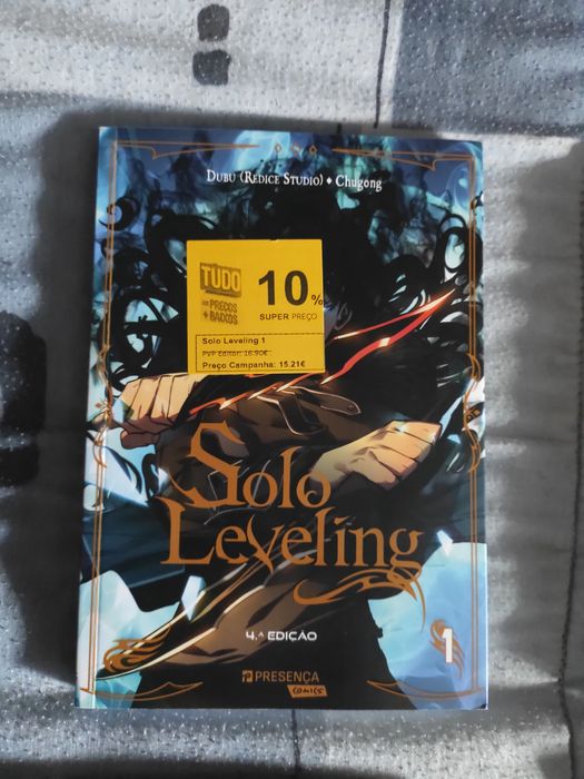 Solo Leveling volumes 1 ao 12 em português