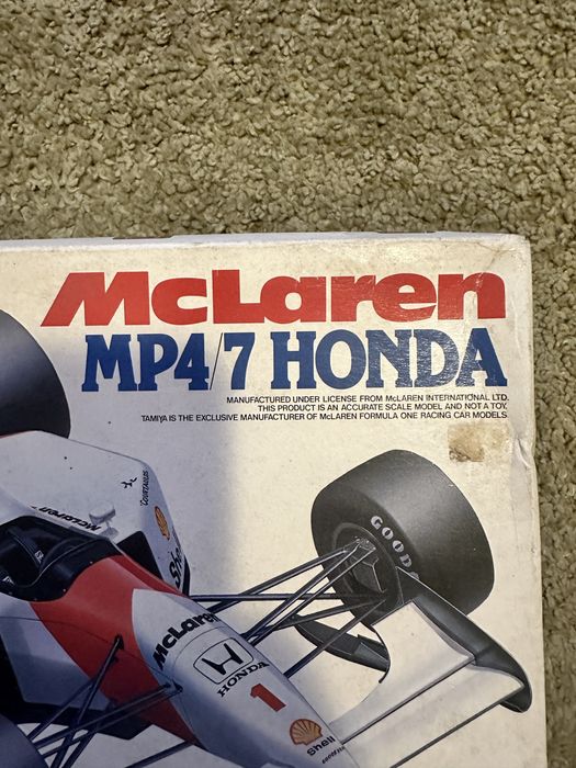 TAMIYA F1 1/20 grand prix collection McLaren MP4/7 Honda