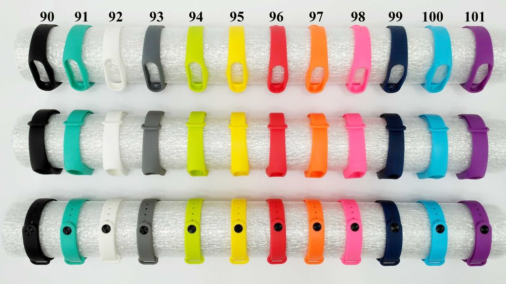 Силіконовий ремінець/браслет на Xiaomi Mi Band 2