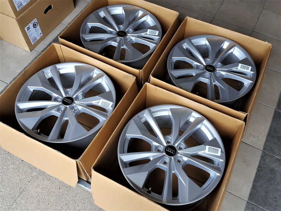 Alufelgi 18 5x112 Audi A3 A4 A6 Q2 Q3 8Y0 Nowe Oryginalne ! 820#