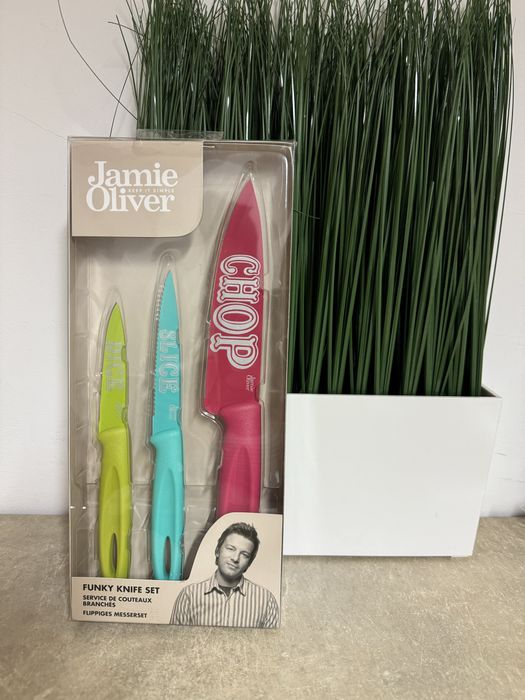 Zestaw noży Jamie Oliver, noże szefa Funky set