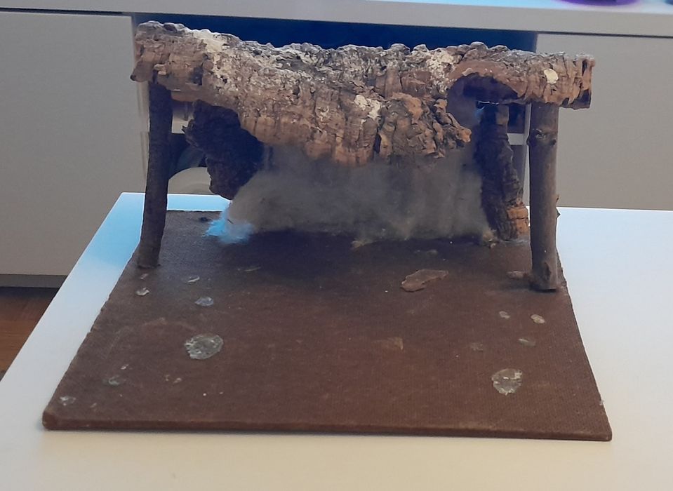 Presépio madeira antigo