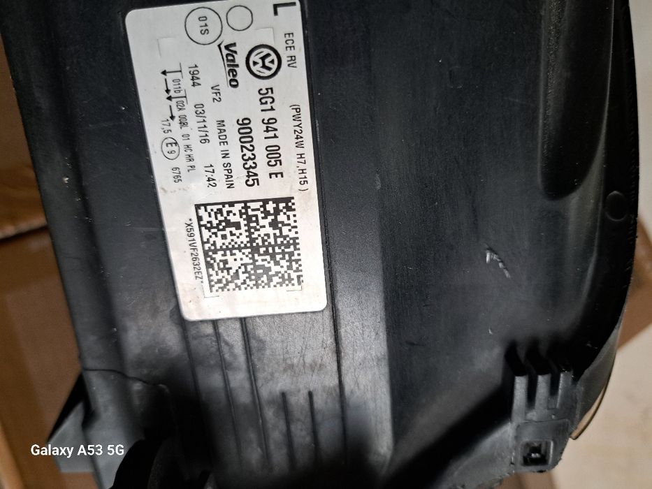 Lampy Golf 7 2012- 2016