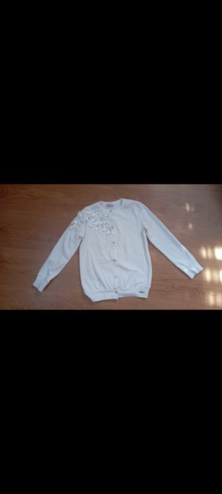 Дитяча кофта на застібках для дівчинки 10-11 років