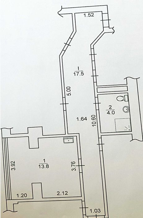 Квартира, 1к. Житловий стан. Харченка, 47б, Бортничі Дарницький район