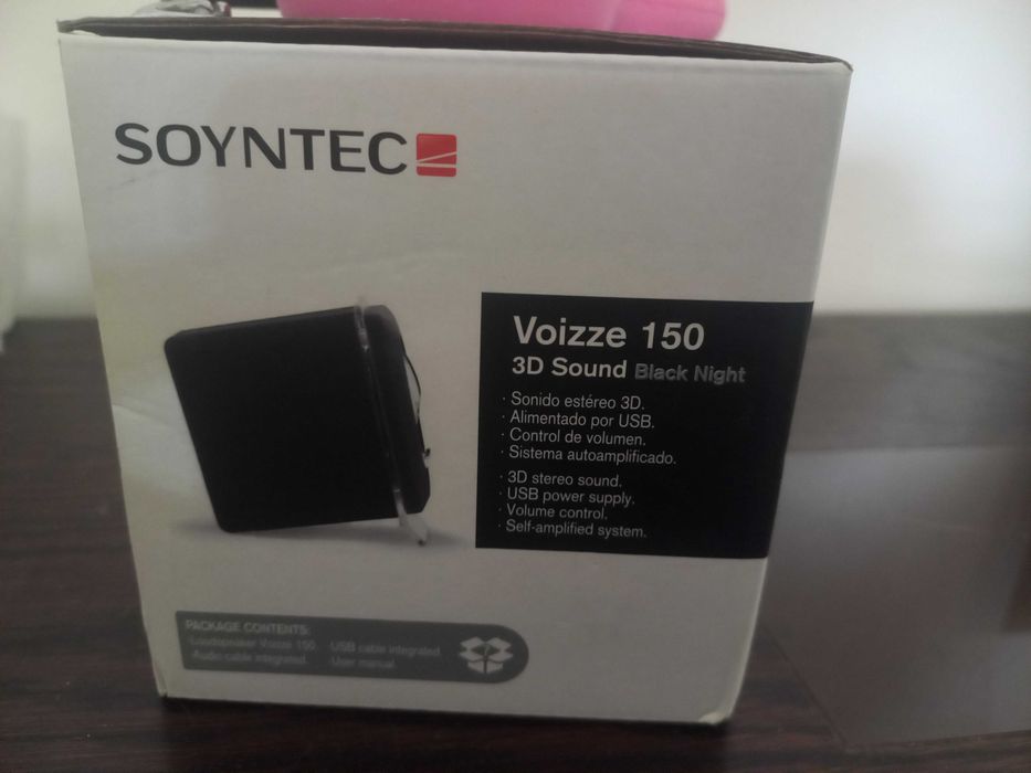 Colunas Soyntec Novas na caixa