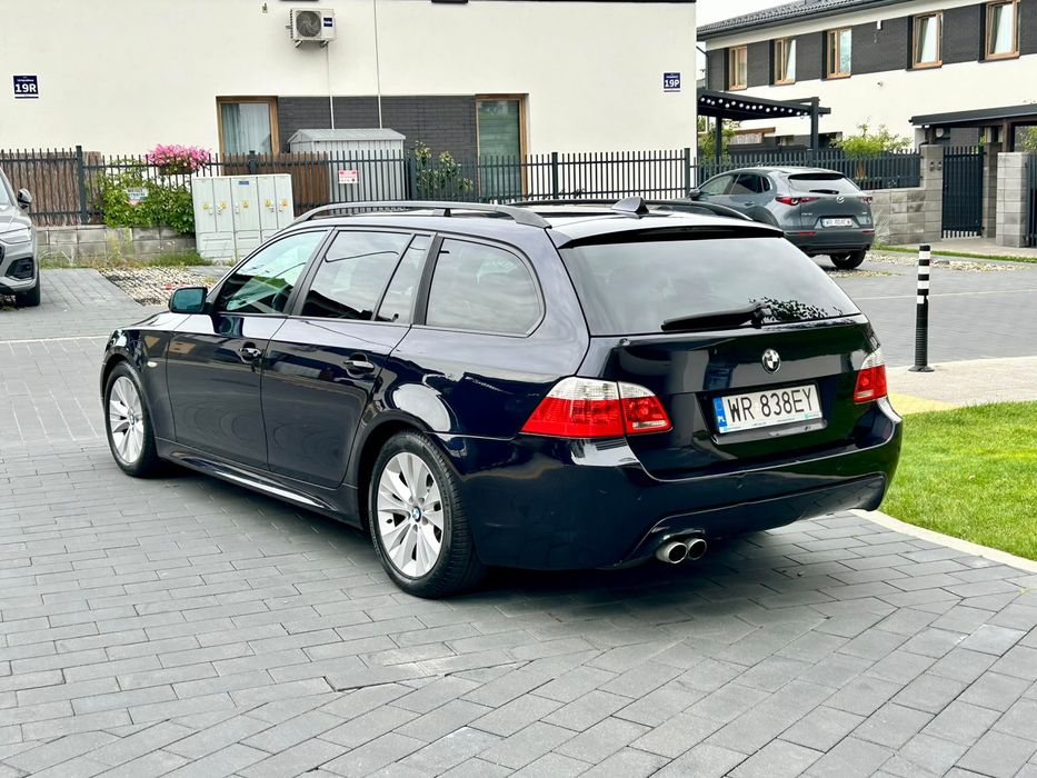 BMW E61 E60 535D MPakiet 3.0 Diesel 272KM Kombi Touring! Komforty!