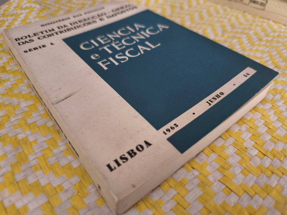 Ciência e Técnica Fiscal – Ano - 1963
Boletim da –DGCI