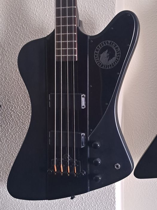Baixo elétrico epiphone thunderbird goth custom
