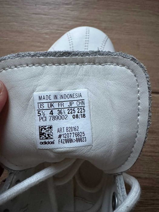 adidas Superstar Boot W Cloud White leather high 36