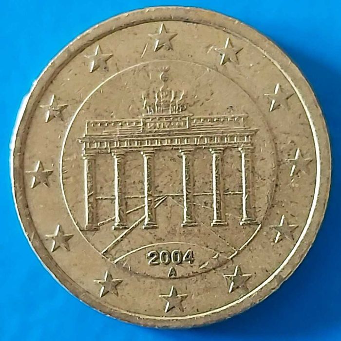 50 Cêntimos de 2004 Letra A,  da Alemanha